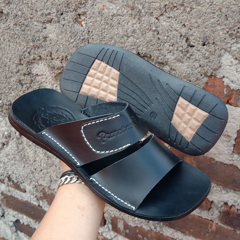 sandal kulit pria sandal pria sandal Kokop sandal ban dua sandal terbaru berkualitas