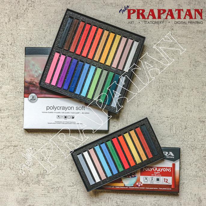 

Lyra Polycrayon Soft set 12 colours / Lyra Soft Pastel / Polycrayons