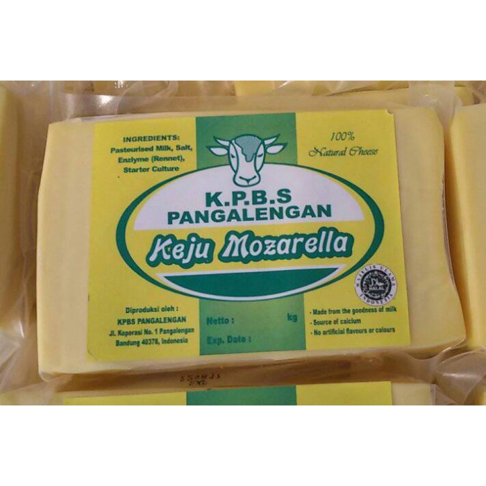 

Keju- Keju Leleh / Mozarela / Mozarella - Kpbs - Kemasan 250 Gr -Keju.