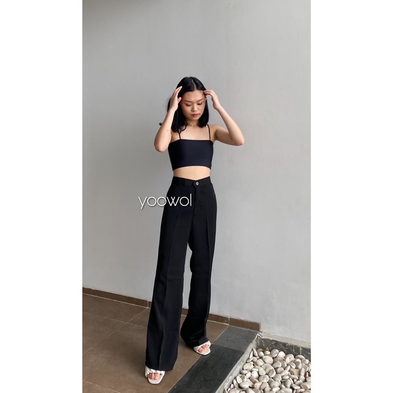 [LAST STOCK] Giselle Flare Pants / Celana Cutbray Wanita