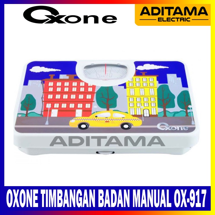 OXONE TIMBANGAN BADAN MANUAL OX-917/ BATHROM SCALE OXONE OX917