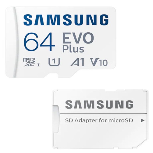 Samsung MicroSDXC EVO Plus U1 V10 A1 (130MB/s) 64GB - MB-MC64KA APC