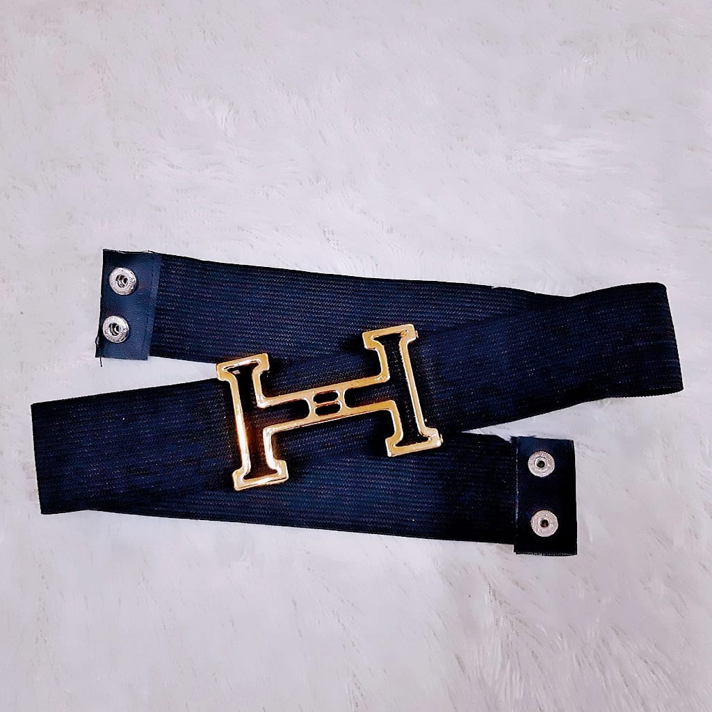 GROSIR 12pcs BELT V / BELT H IKAT PINGGANG WANITA KARET STRECHT