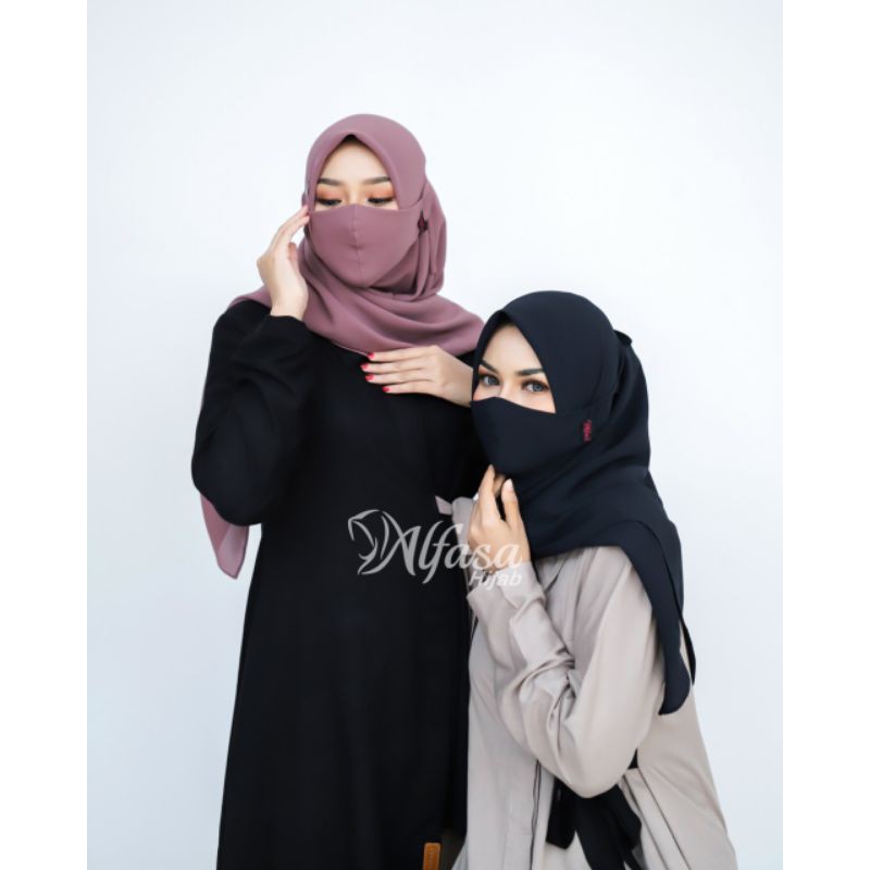 Kirana scarf original alfasa hijab segiempat free masker
