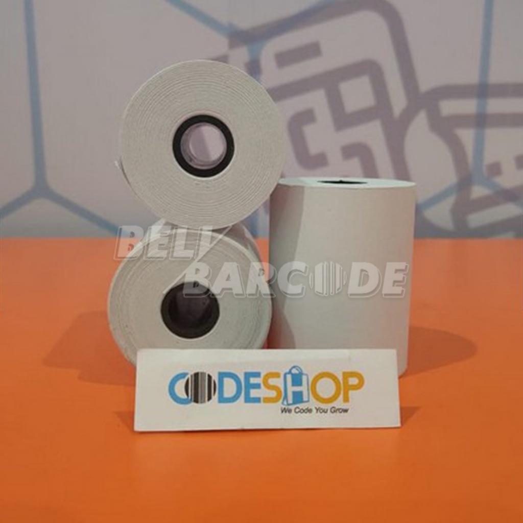 KERTAS STRUK NCR 75 X 60 MM 1 PLY ROLL PRINTER DOT MATRIX EPSON