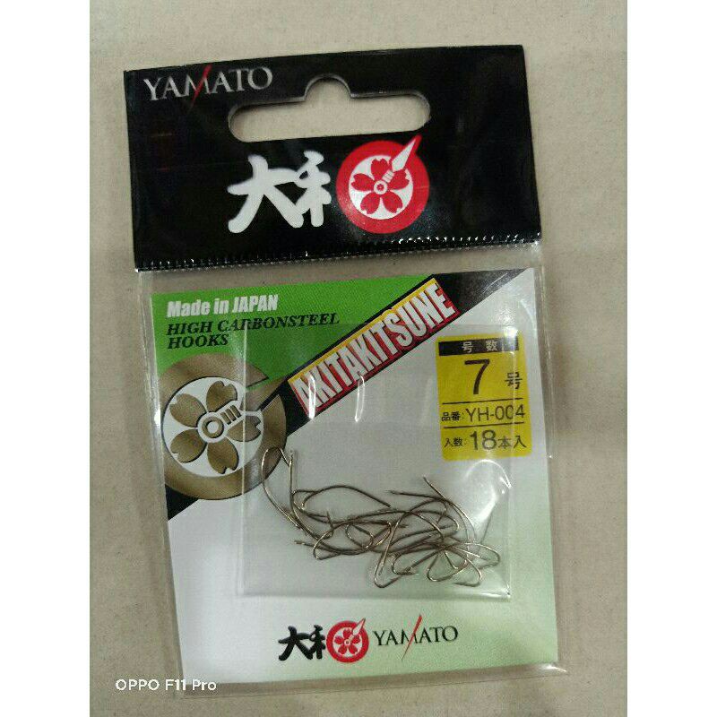 Pancing YAMATO AKITAKITSUNE Made in JAPAN | Carbon Stell | Tanpa Lobang