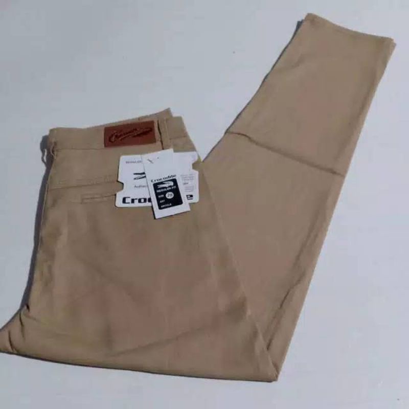 Celana Panjang Slimfit Chino/Cino/Chinos Pria/Cowok Pensil - Krem(Cream)/Abu(Grey)/Hitam(Black)-Mocca