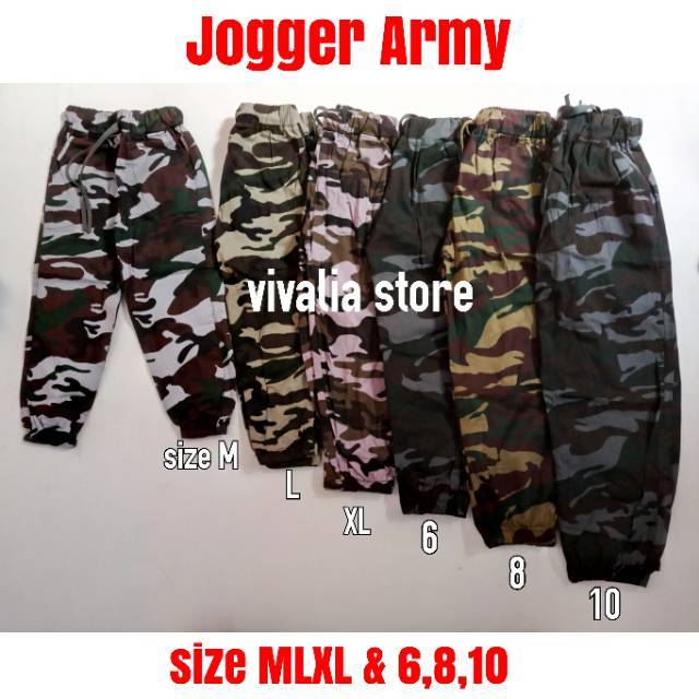 JOGER ARMY CELANA PANJANG ANAK