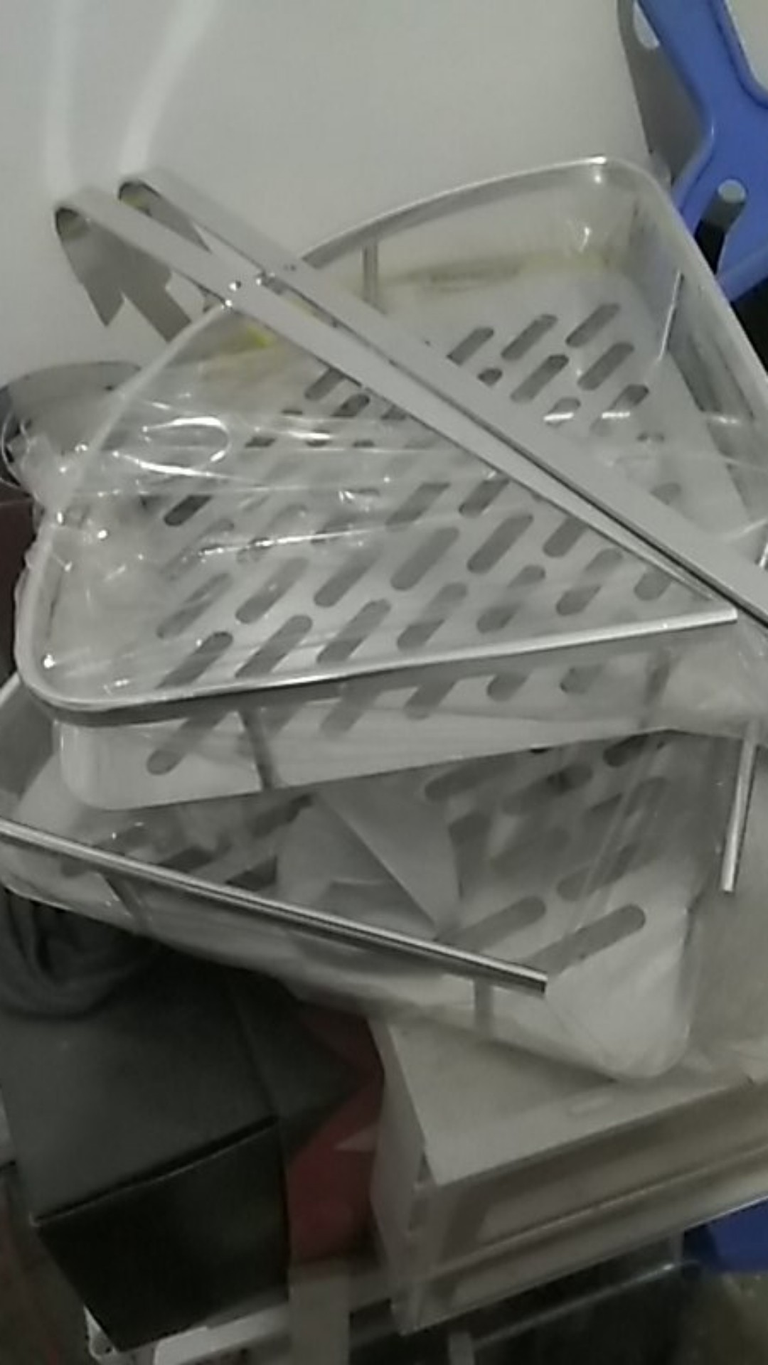 Rak Sudut Alumunium Serbaguna Kamar Mandi Toilet Wc Dan Dapur