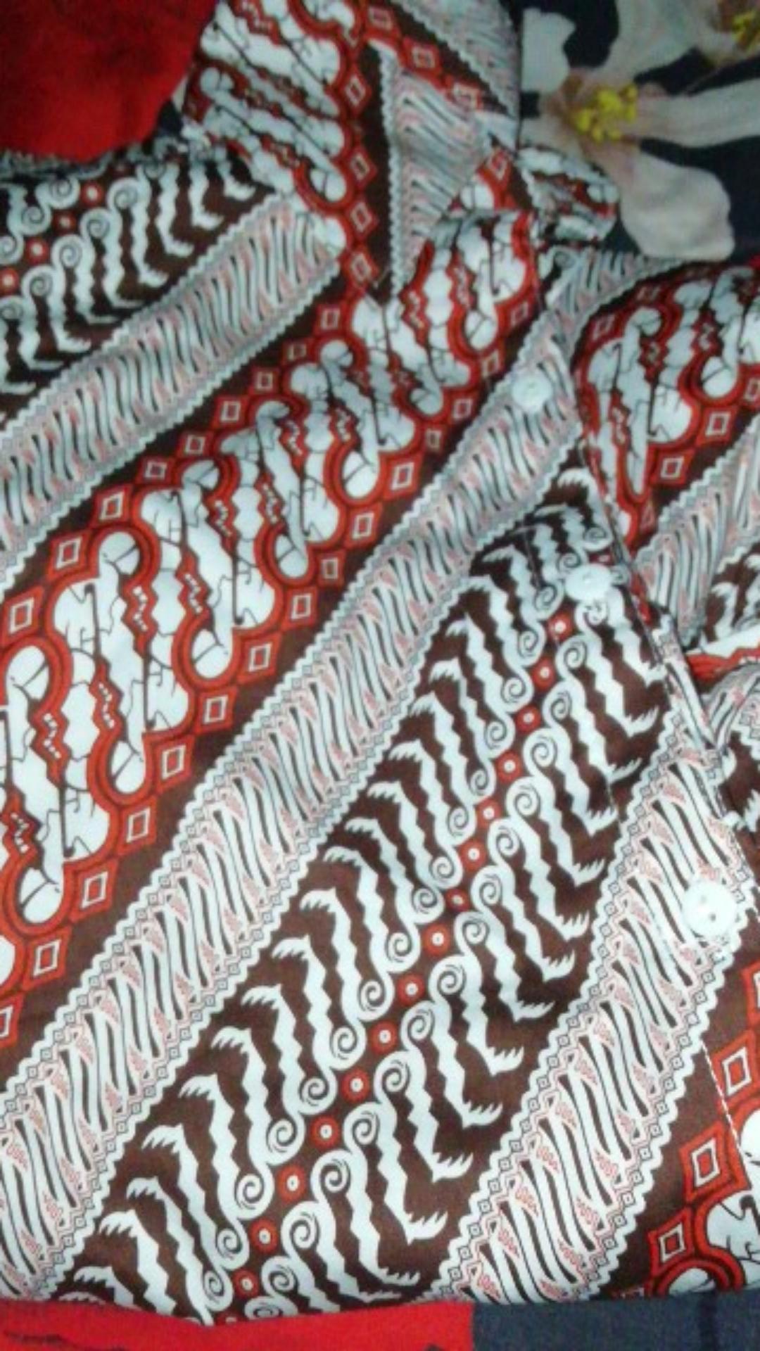 Tunik Batik Jumbo Wanita Ld 120-130 Fit 4xl (4 Pilihan Warna)