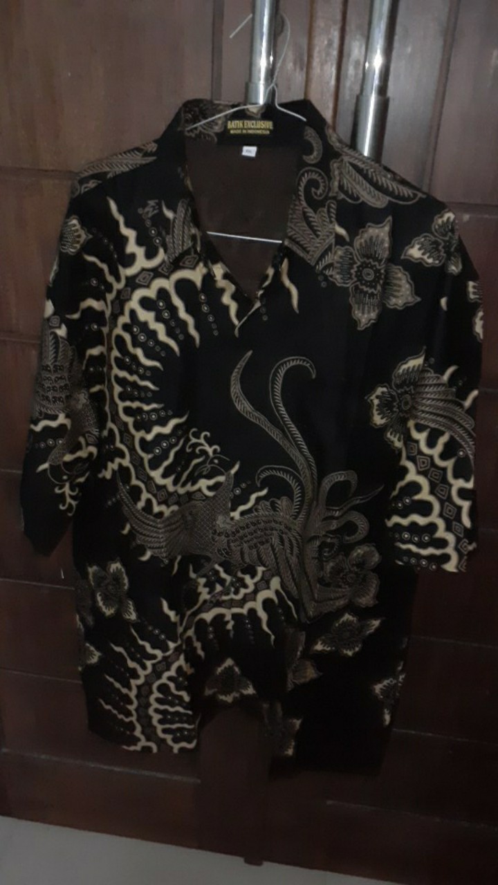 Kemeja Batik Prabu Bahan Katun Baturaden Reguler Fit B381