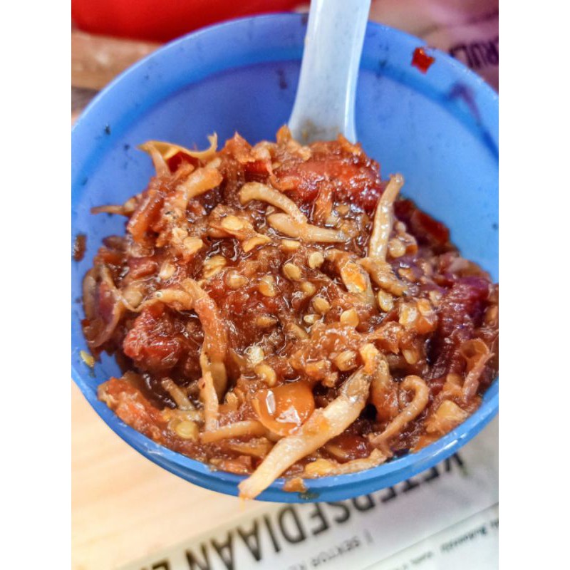 

Sambel D'ayam gebraag Crispy sambel homemade/sambel pedas sadis sambel teri sambel pete Super hot