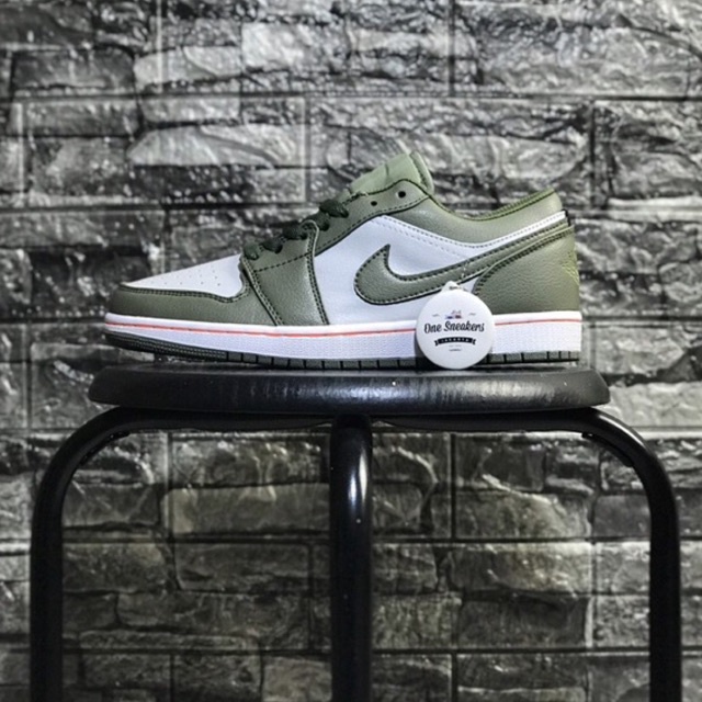 jordan 1 low military green