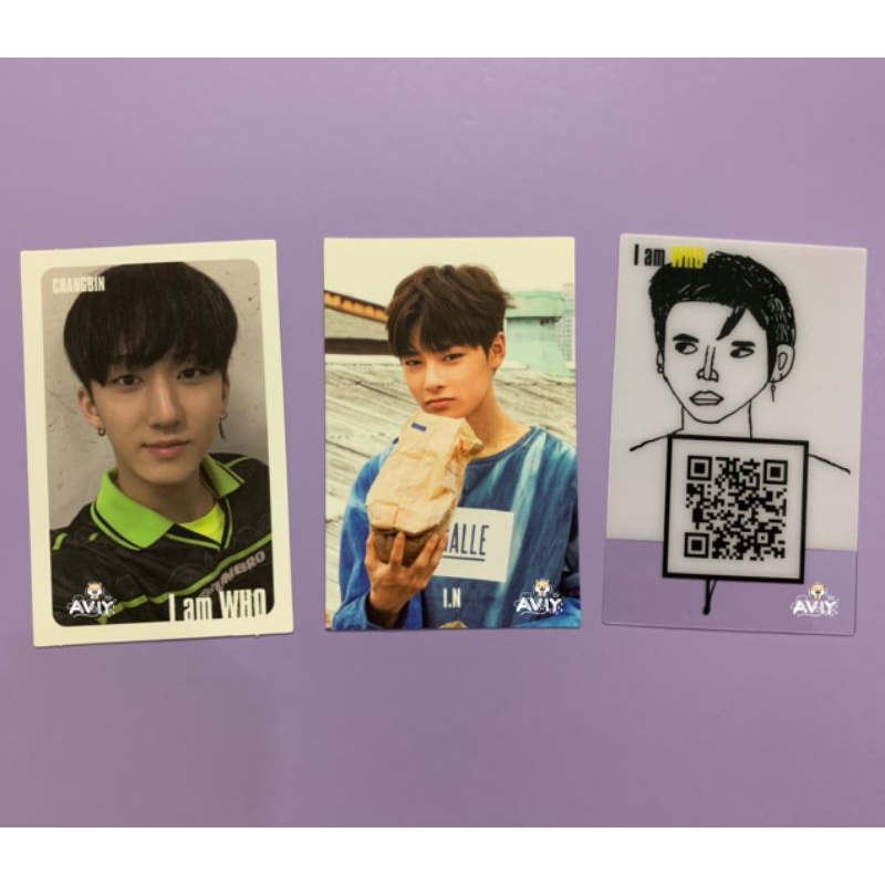 [READY] OFFICIAL Stray kids "i am who" photocard (Changbin, I.N, Lee Know)