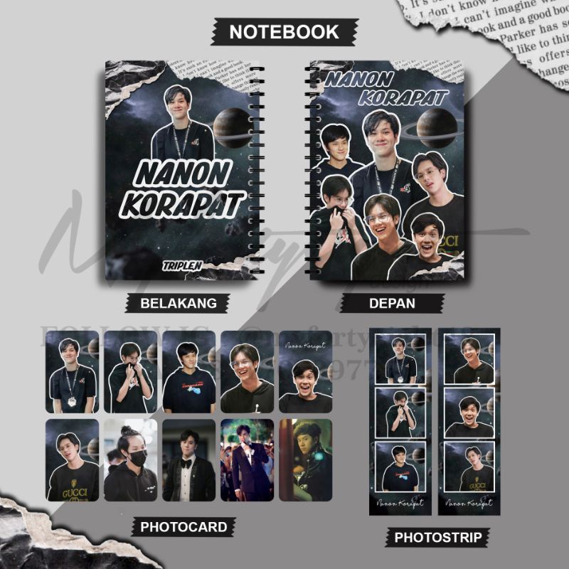 

PILIH EKSPEDISI JNT / JNE !! Paket Notebook Aktor GMMTV Thailand Custom