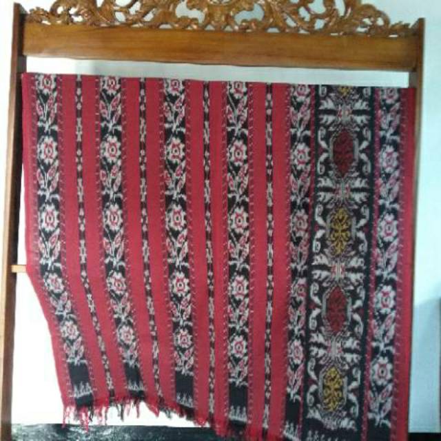 Tenun Blanket  Superhalus Motif Merak