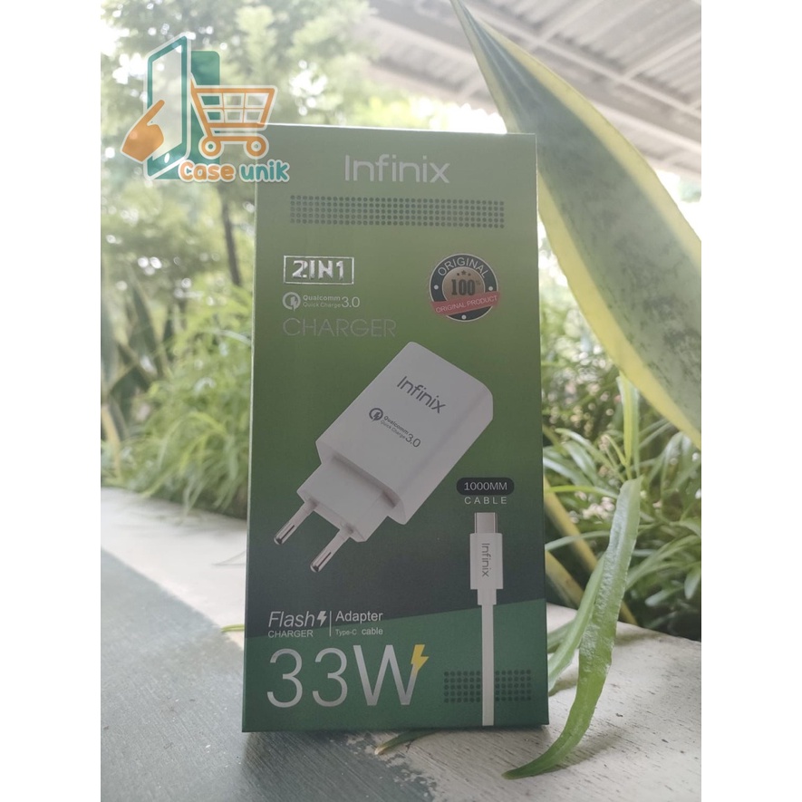 CHARGER CASHAN INFINIX FAST CHARGING 3A 33W ORIGINAL TIPE C USB CS4605