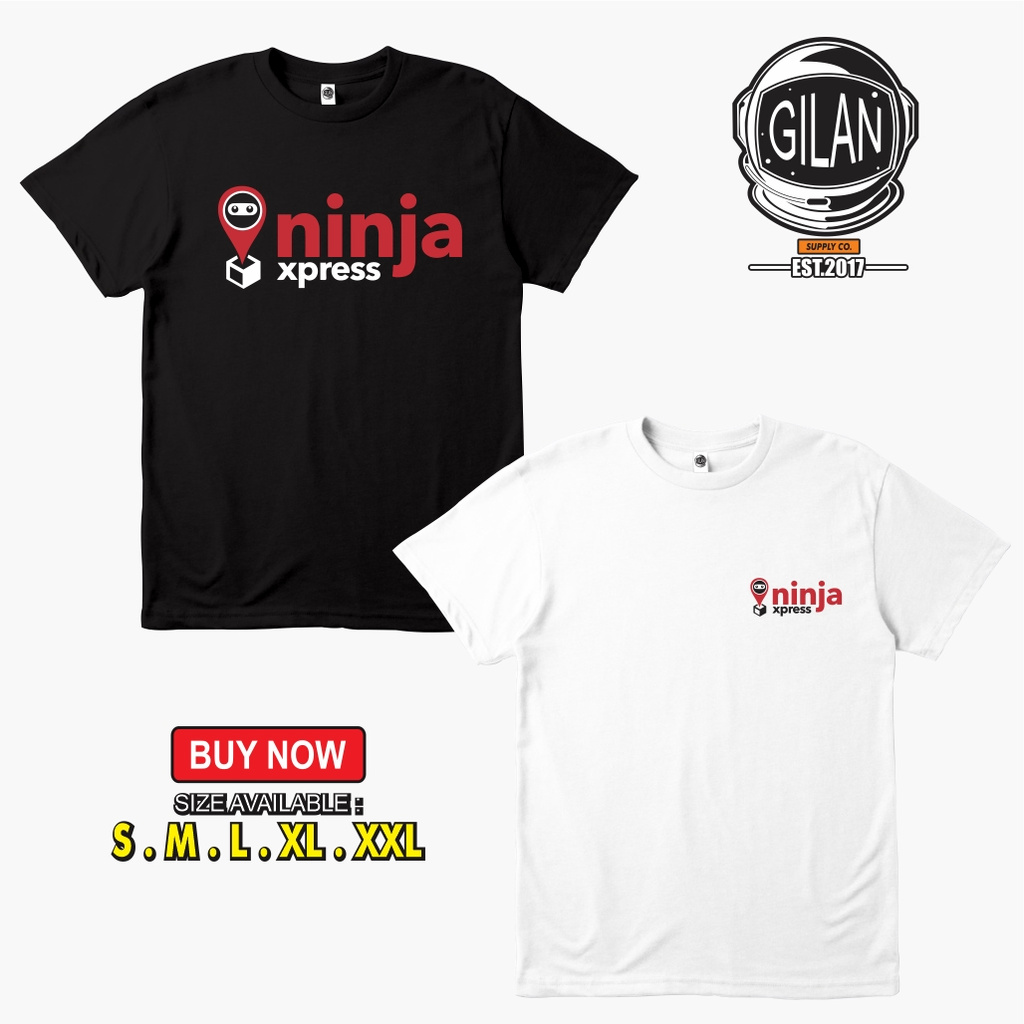 Kaos Baju NINJA XPRESS EXPRESS Logo Ekspedisi -ankycloth