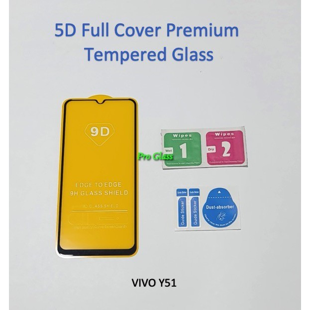 VIVO Y51 5D 9D Full Cover Magic Glass Premium Tempered Glass