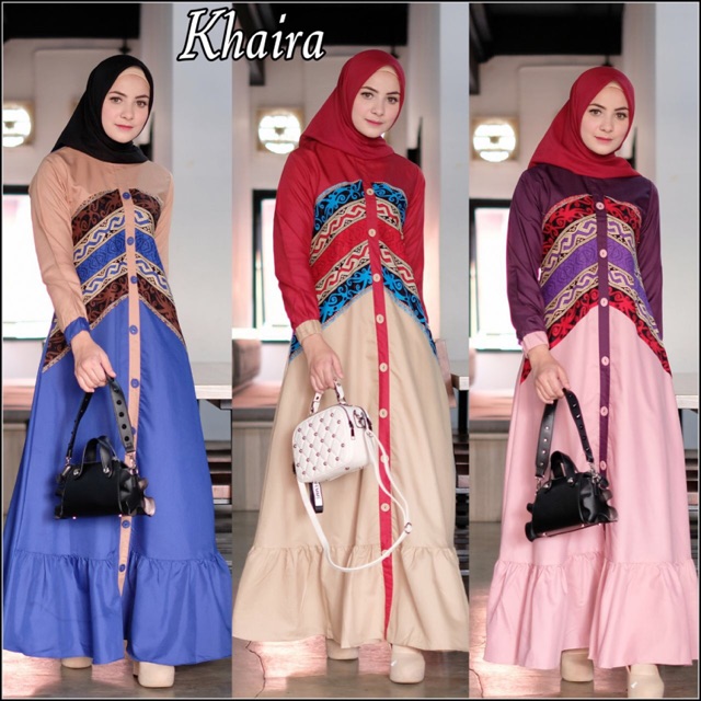 Khaira Dress by Jelita Muslimah Jelgant