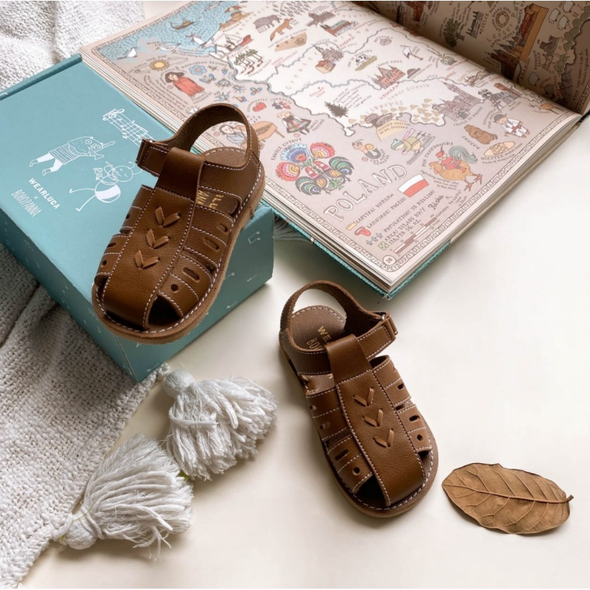 BOHOPANNA BAY X WEARLUCA SEPATU SENDAL PREWALKER ANAK BOHO BABY SEPATU ANAK 0 - 10 Y LUCU CBKS