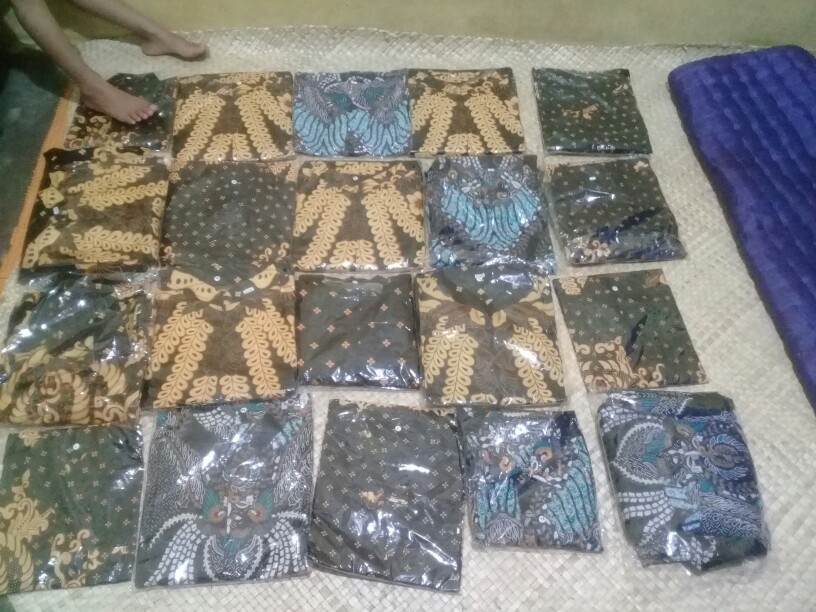 Batik Couple Keluarga Sania Ruffle Ori Ndoro Jowi Dnt Motif Madu Termurah Di Shopee