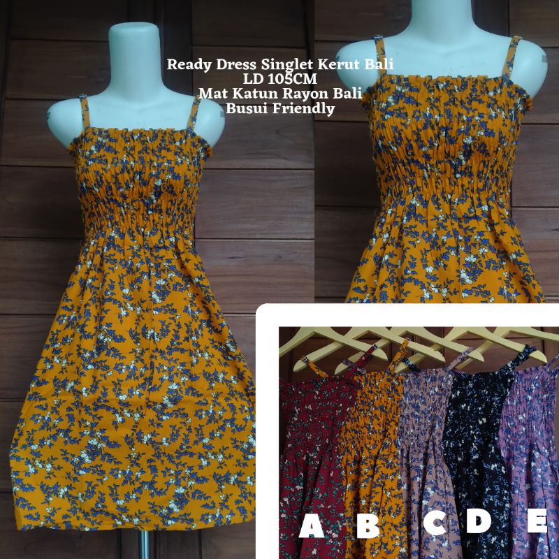 COD DRES KERUT SINGLET BALI/DASTER KERUT PENDEK/SINGLET/DASTER FULL KERUT/DASTER MURAH/DASTER GROSIR