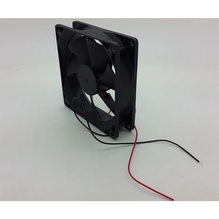 Fan DC 12 Volt 9 cm x 9 cm x 2,5 cm