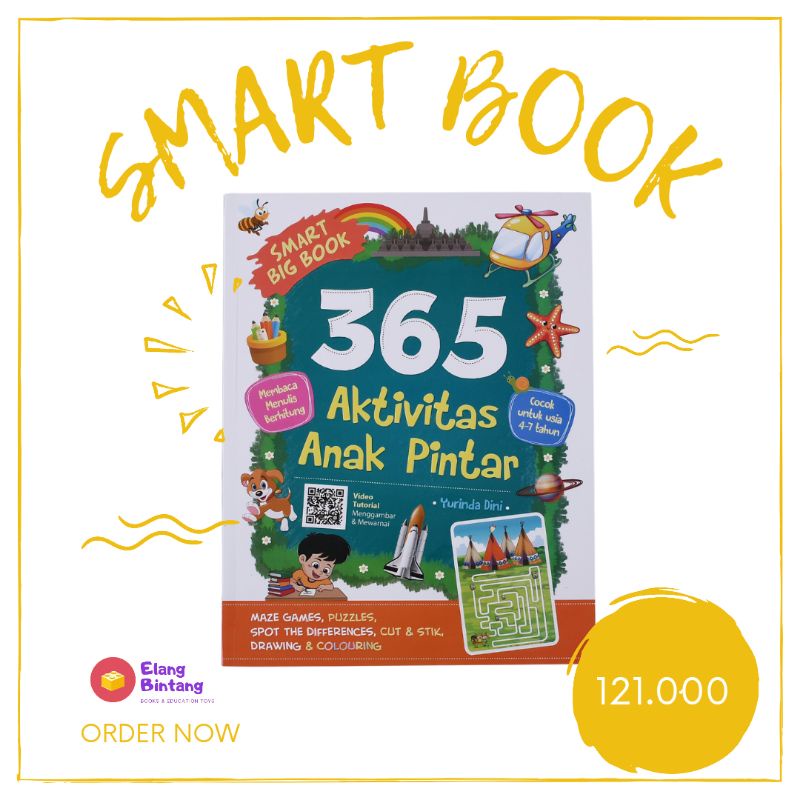 Buku Aktivitas/Smart Big Book/Smart Book/Buku Anak/Buku Pintar Anak