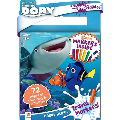 

(PAD-INKRD-CARRY-DORY) INKredibles Carry Along Pad with Travel Markers Finding Dory (6 markers)