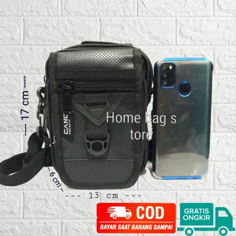 Tas Selempang Pria Sling Bag Tas Pria Tas hp Pria Tas Hp selempang Tas hp Cowok Tas Sabuk pinggang t