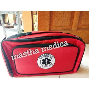 Paket P3k paketTas Selempang Jinjing P3K + Isi P3k K3 KKK First Aid Kit Bag Paket B Ekonomis