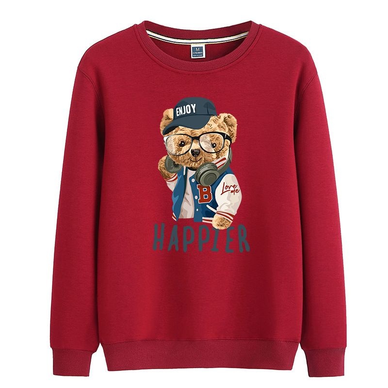 JOLIJOS/Baju Sweater Armenia,NASA,TOKYO,TAKE IT,ENJOY/Atasan Pria Dewasa Lengan Panjang/Size L