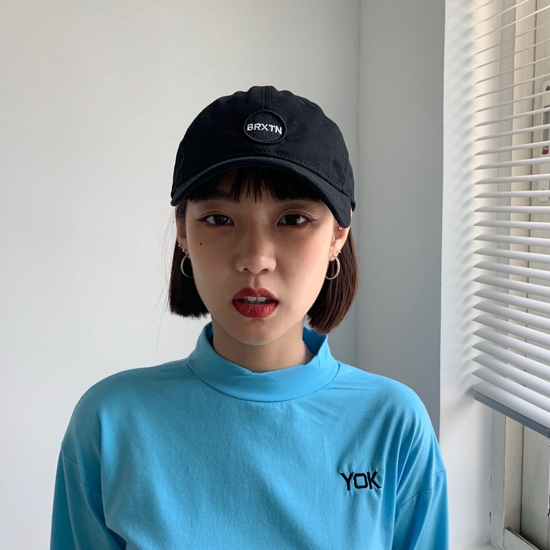 Topi Baseball Motif Bordir Tulisan Gaya Korea Untuk Wanita