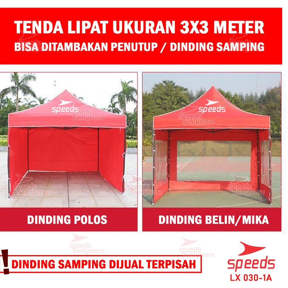 [CaS㊖] SPEEDS Tenda Lipat 3x3, 2x3 Tenda Bazar Pameran Tenda gazebo Tenda Jualan Otomatis 030-1A |Tr