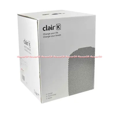 Clair K Penjernih Udara CEPA Penyaring Bau 3 Lapis Filter Teknologi HEPA Clair Air Purifier Warna Putih Hijau Merah