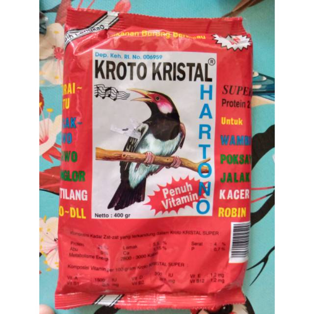 KROTO KRISTAL HARTONO 400gr