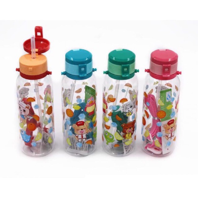  Botol  Minum  Anak Lucu  Water Bottle 480 ml Botol  Minum  