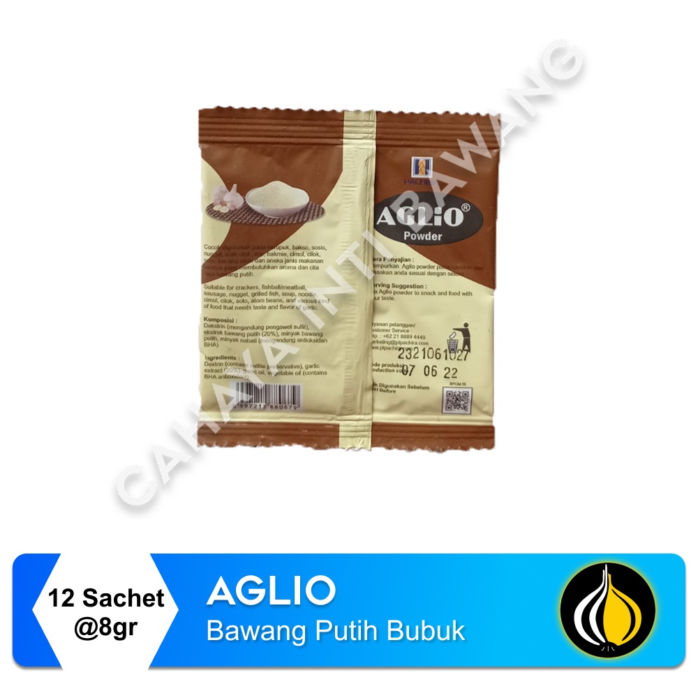

Aglio (Bawang Putih Bubuk) [Garlic Powder] - Renceng