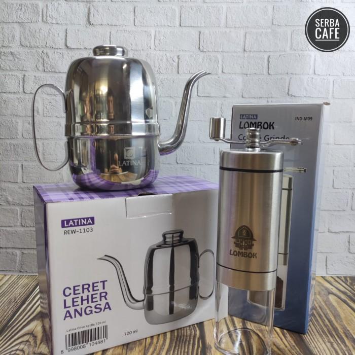 Latina Olive Kettle + Grinder Latina Sumba (ORI)