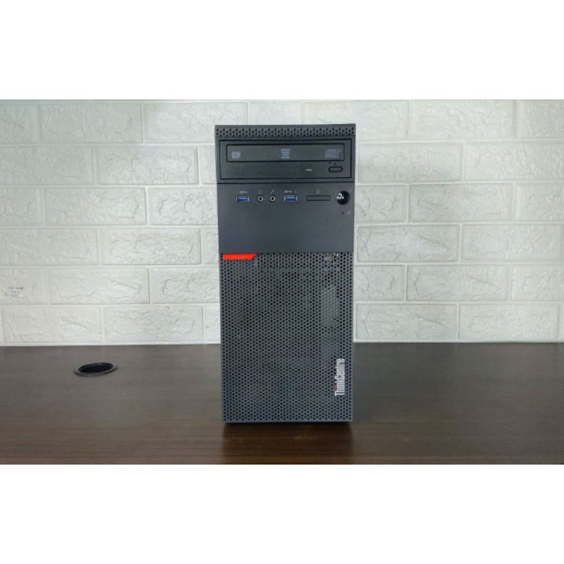 PC Gaming Editing Murah Lenovo Tower M700 Core i5 Gen6 Ram 16Gb SSD 256Gb HDD 500Gb Bergaransi