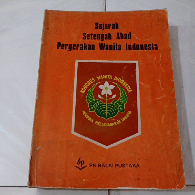 sejarah setengah abad pergerakan wanita Indonesia buku ORIGINAL
