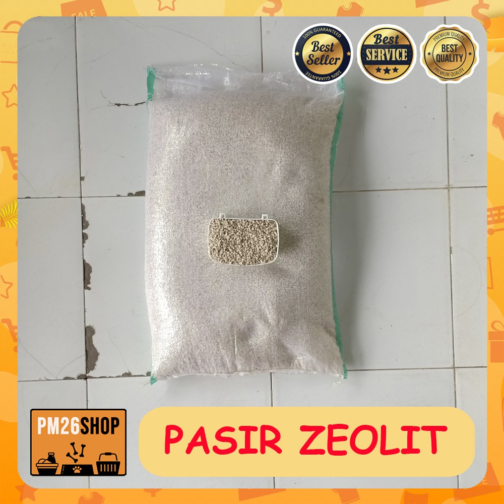 Pasir Kucing Zeolit no 1 no2 atau no 3 GO SEND SAJA