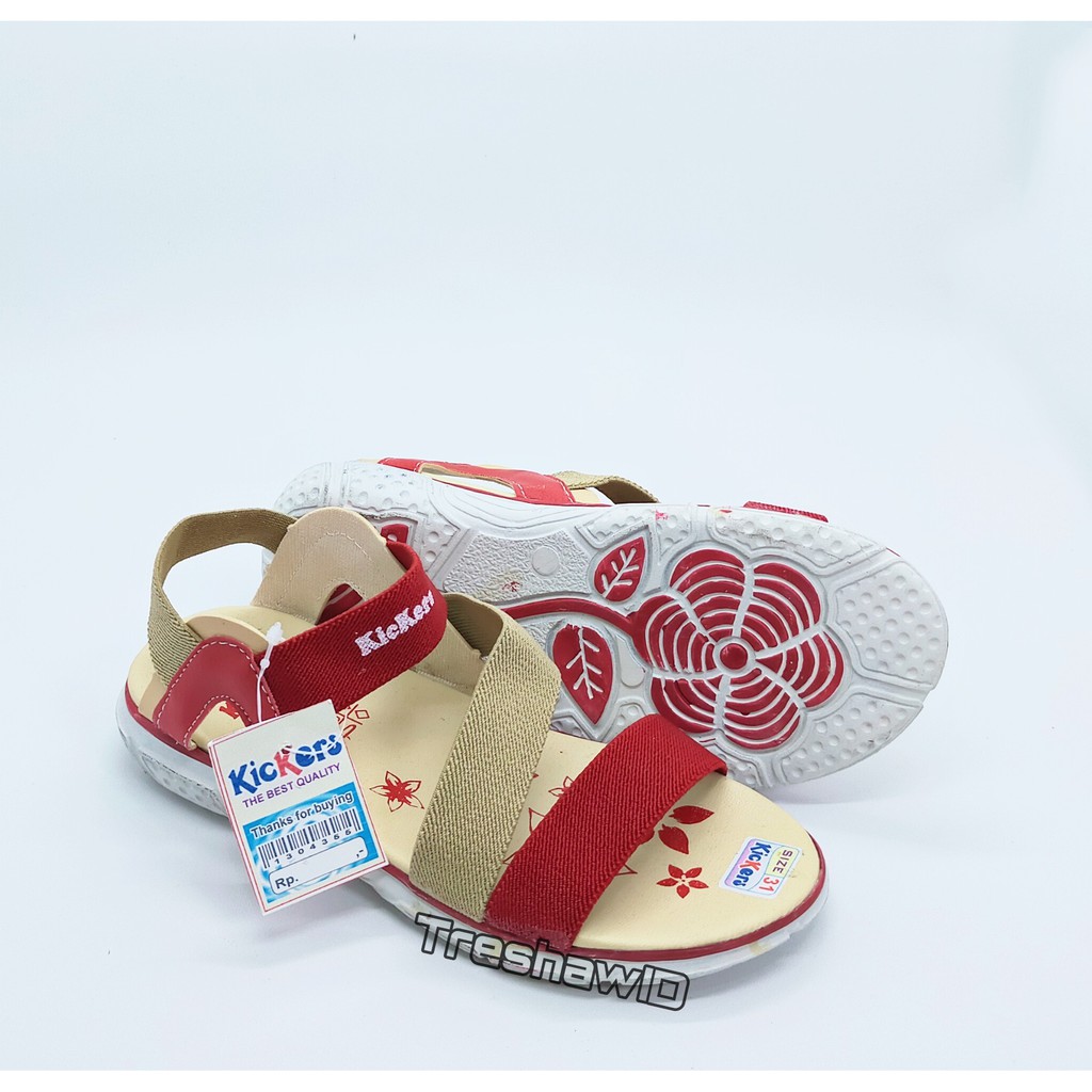 Sandal Anak Perempuan Elastis Kickers Best Seller