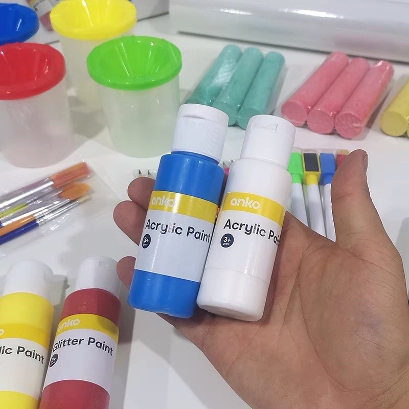 easel starter set perlengkapan menggambar untuk canvas