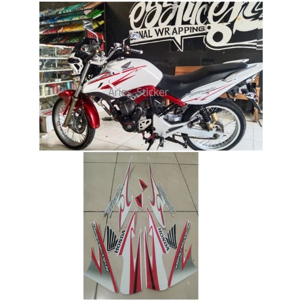 striping sticker Honda tiger revo 2013 copy original