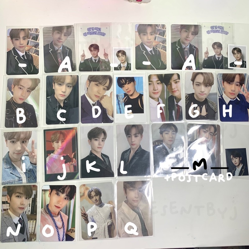 pc chase skoolooks tc fancon md real ticket postcard stealer chase hyunjae the boyz unreleased revea
