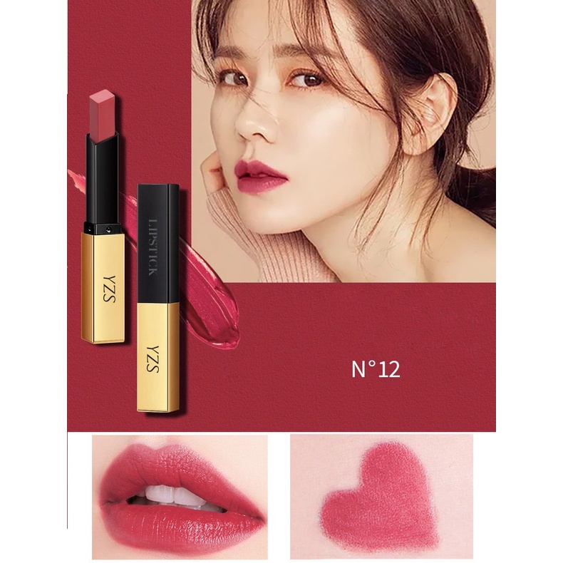 YZS lipstik halus pelembab bibir tahan lama / Lip Cream Mattedorable