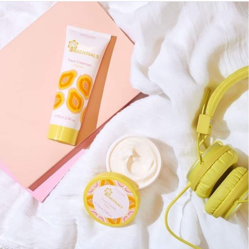 Essentials Face Cleanser Papaya // Essentials Face Cream Papaya