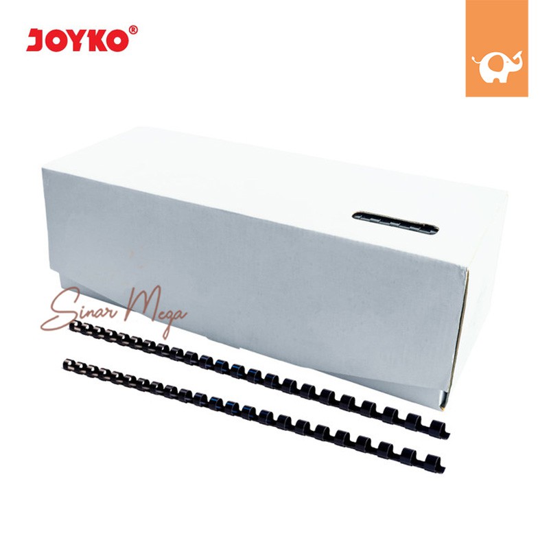 

Joyko Ring Plastic Comb RPC-23-8 / Spiral Binder Jilid Plastik Murah